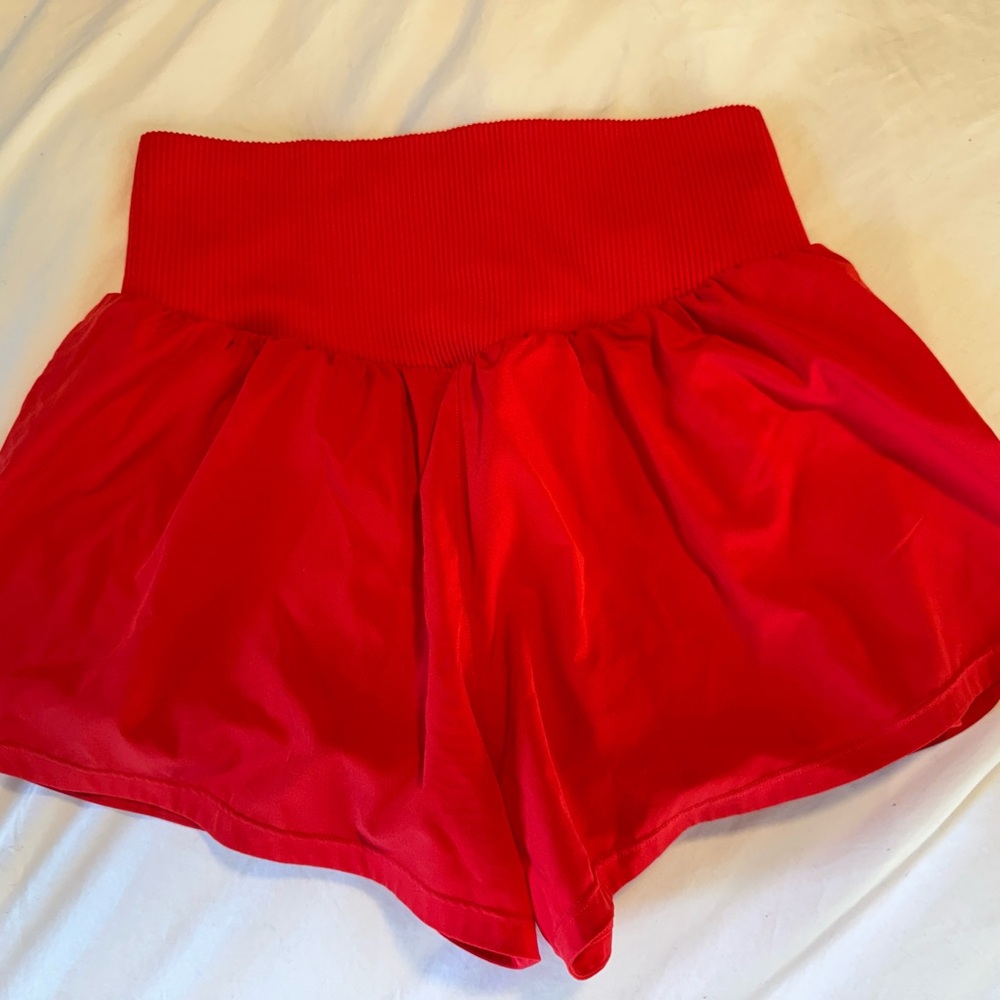 NWOT JoyLab High Waist Orange-Red Women's Shorts
